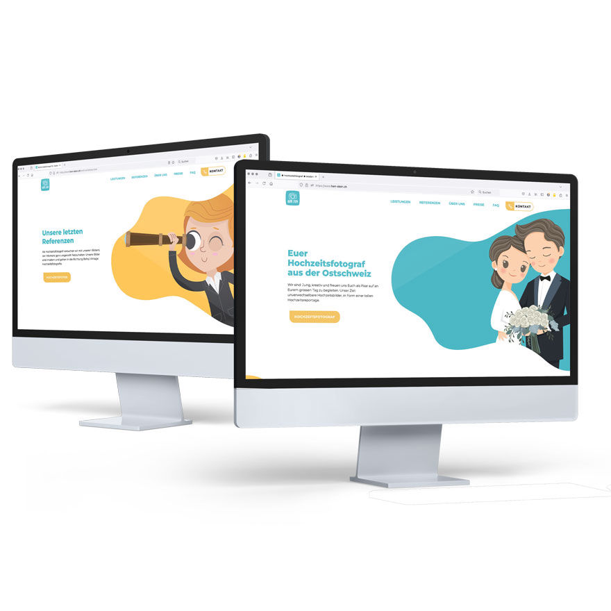 Modernes, responsives Webdesign mit integriertem SEO für mehr Reichweite.
